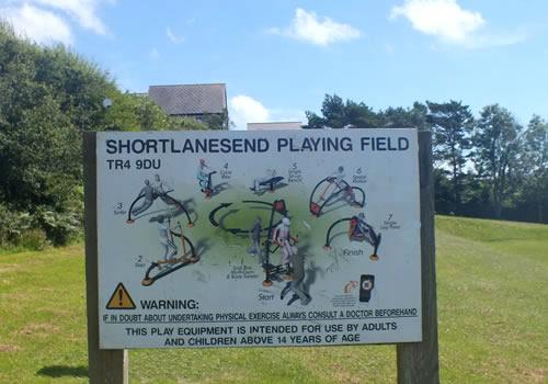 Photo Gallery Image - Shortlanesend Playing Field sign